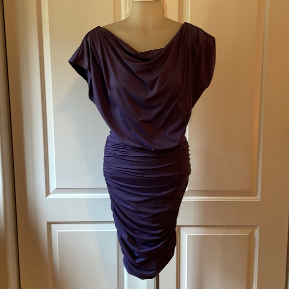 *NEW* Stunning Purple Knit Body Con Dress